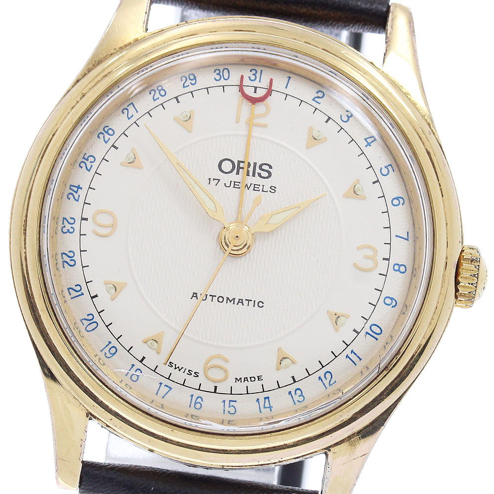 ORIS Pointer date 7403-26 Silver Dial Automatic Men's Watch_952492