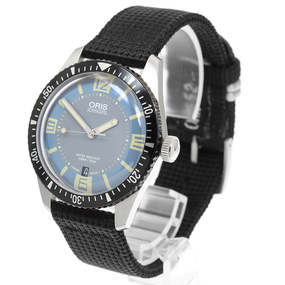 ORIS Divers 65 7707 Date Blue gray Dial Automatic Men's Watch_952513