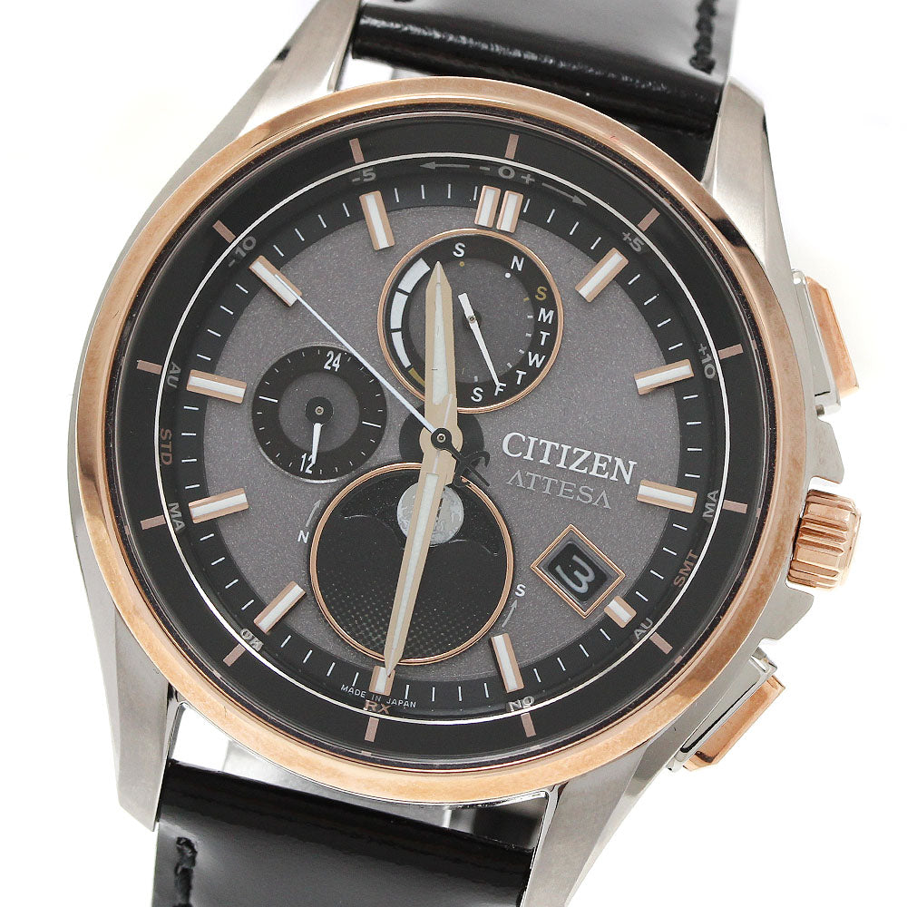 CITIZEN Attesa Luna Program BY1004-17X Solar Powered Radio Men's Watch_952532