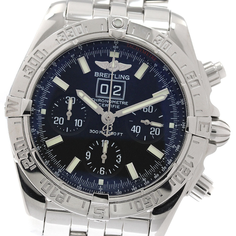 BREITLING Blackbird A44359 Chronograph Big Date Automatic Men's Watch_952561