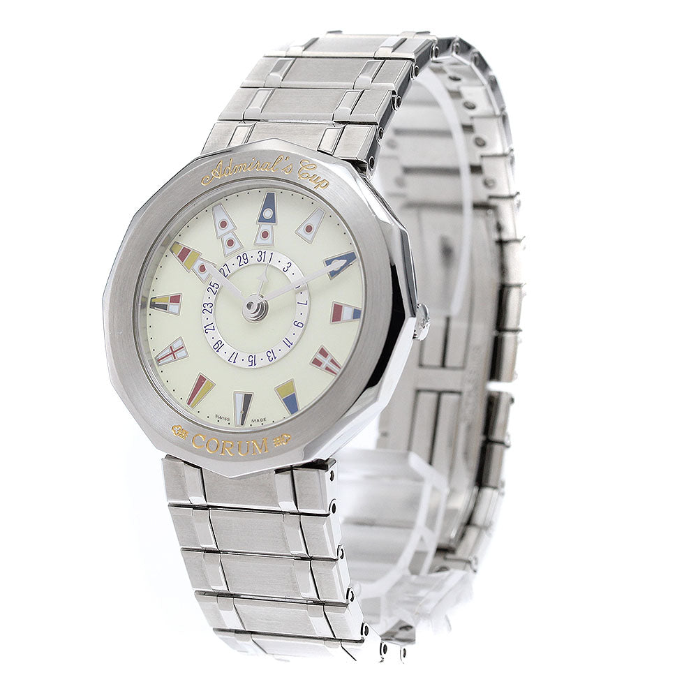 CORUM Admirals cup 88.810.27 V350 Date beige Dial Automatic Men's Watch_952566