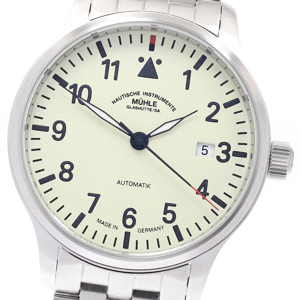 Muhle Glashutte Terrace Port II M1-37-40 Date beige Dial Automatic Men's_952577