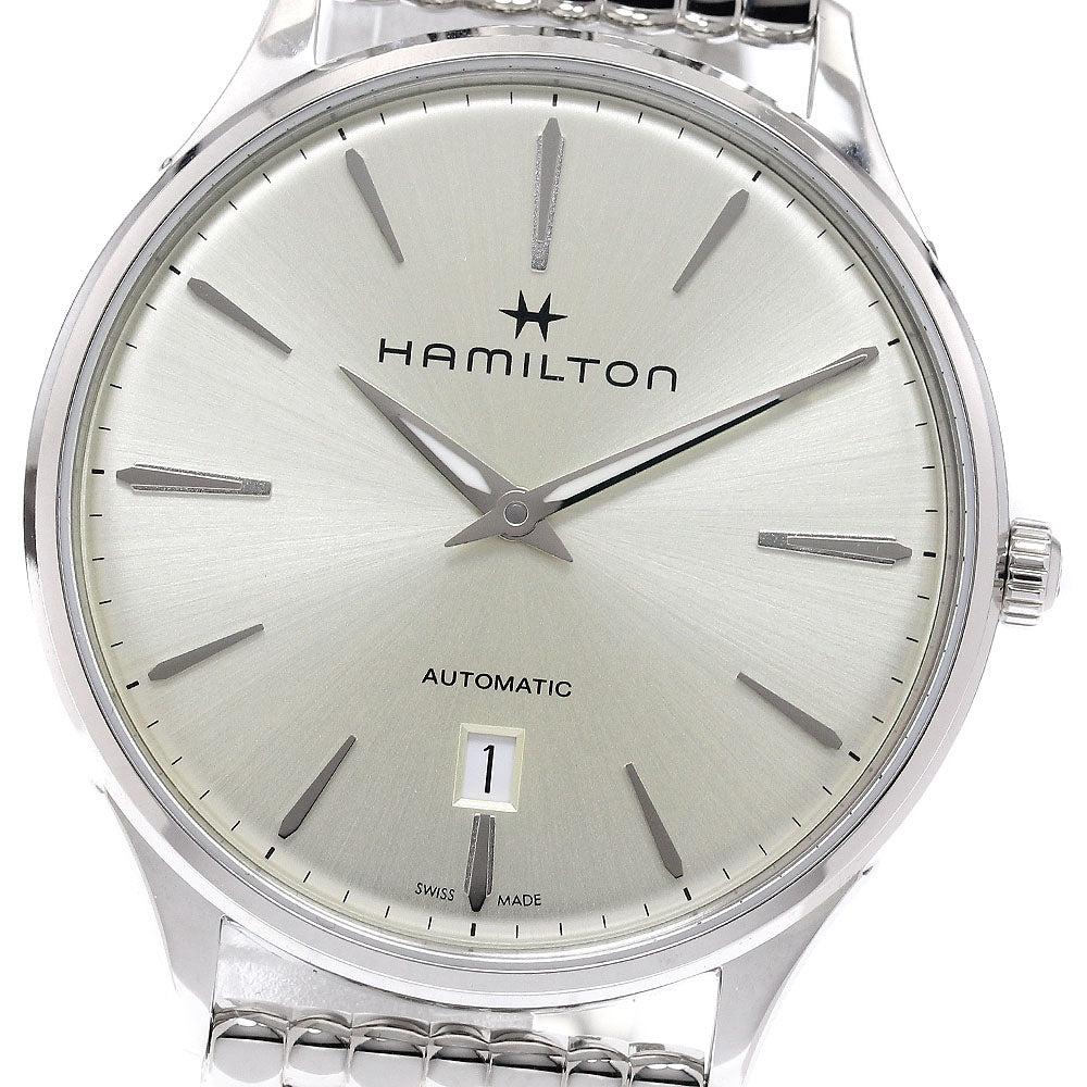 HAMILTON Jazzmaster Thinline H385250 Silver Dial Automatic Men's Watch_952590