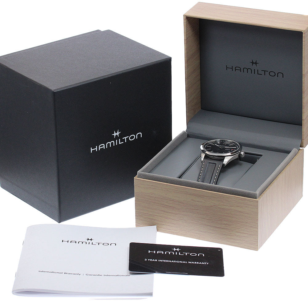 HAMILTON Broadway H433110 Day date Black Dial Quartz Men's Watch_952591