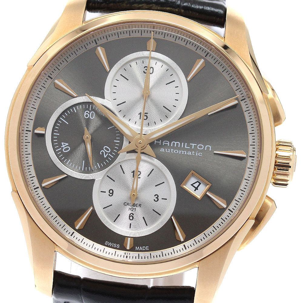 HAMILTON Jazz master H325460 Chronograph gray Dial Automatic Men's Watch_952592
