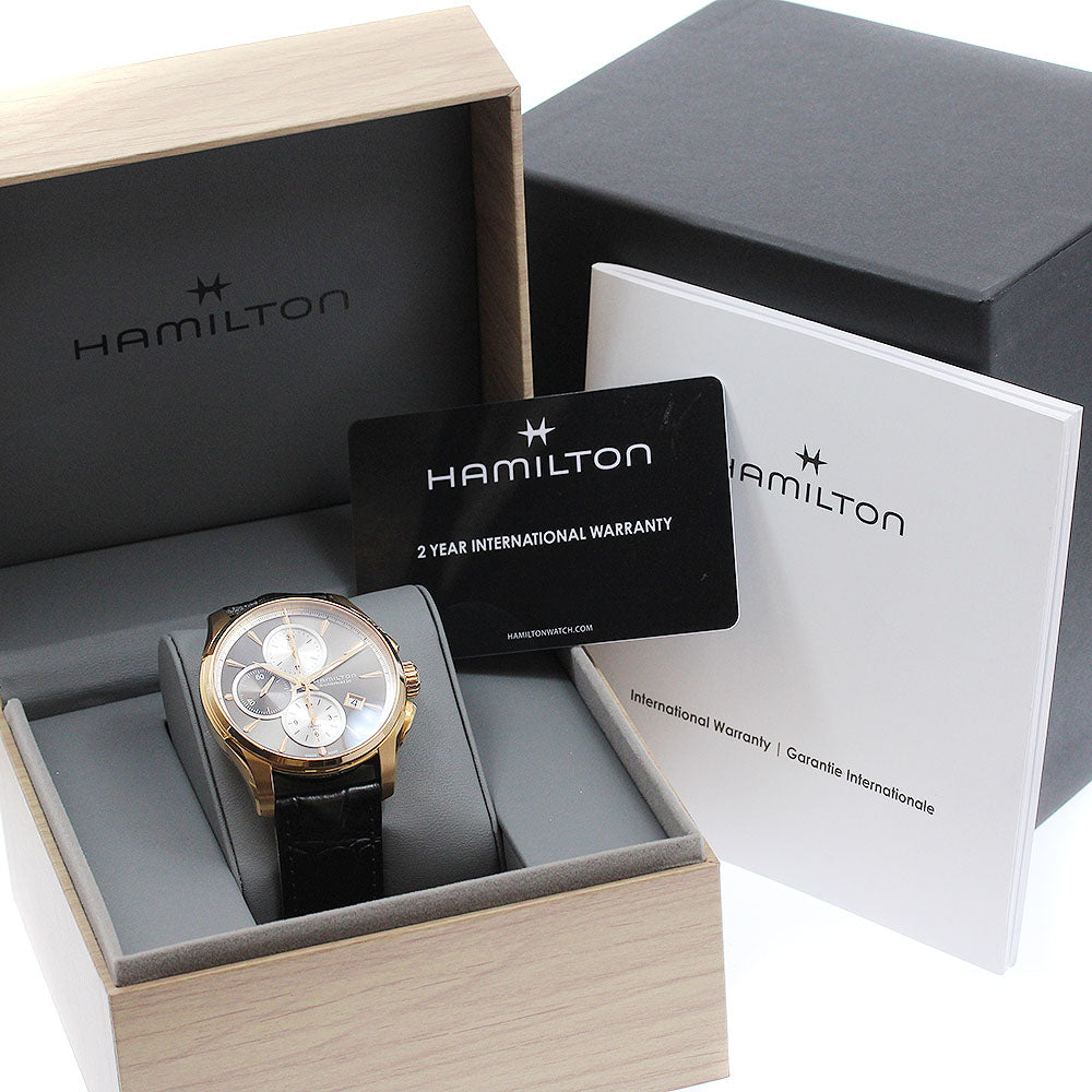 HAMILTON Jazz master H325460 Chronograph gray Dial Automatic Men's Watch_952592
