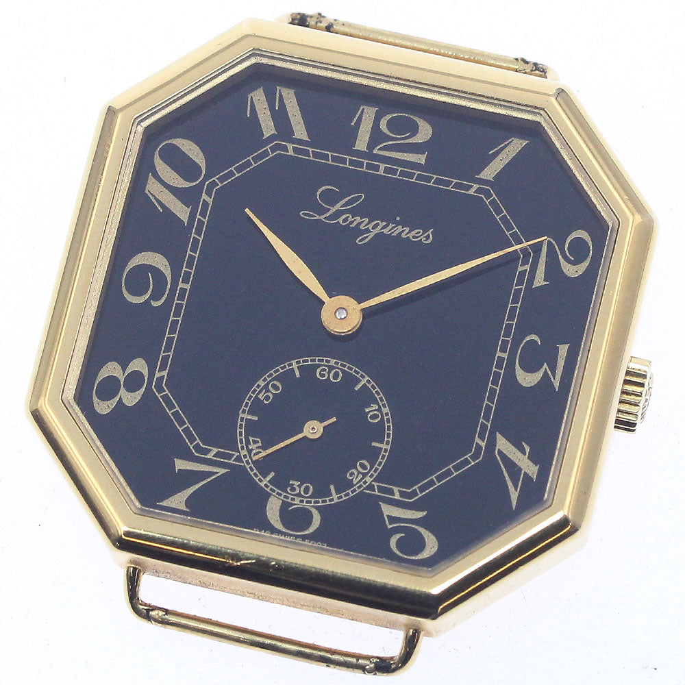 LONGINES 5097 cal.L846.4 black Dial Hand Winding Men's Watch_952601