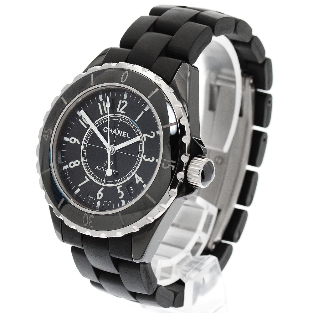 CHANEL J12 black ceramic H0684 38mm black Dial Automatic Men's Watch_952621