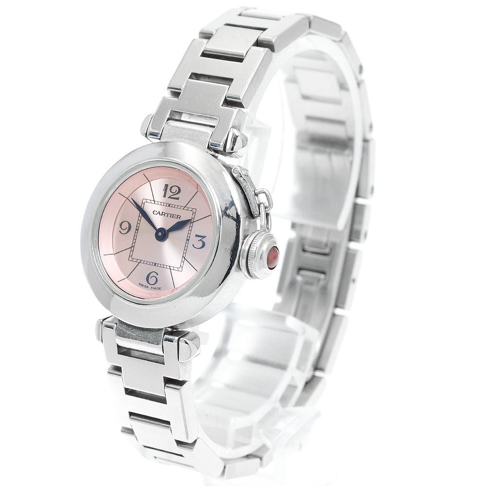 CARTIER Mispacha W3140008 pink Dial Quartz Ladies Watch_952623