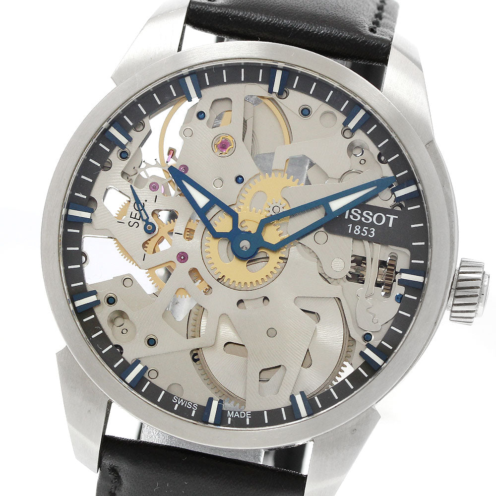 TISSOT T-Complication Skelete T070405A Hand Winding Men's Watch_952633