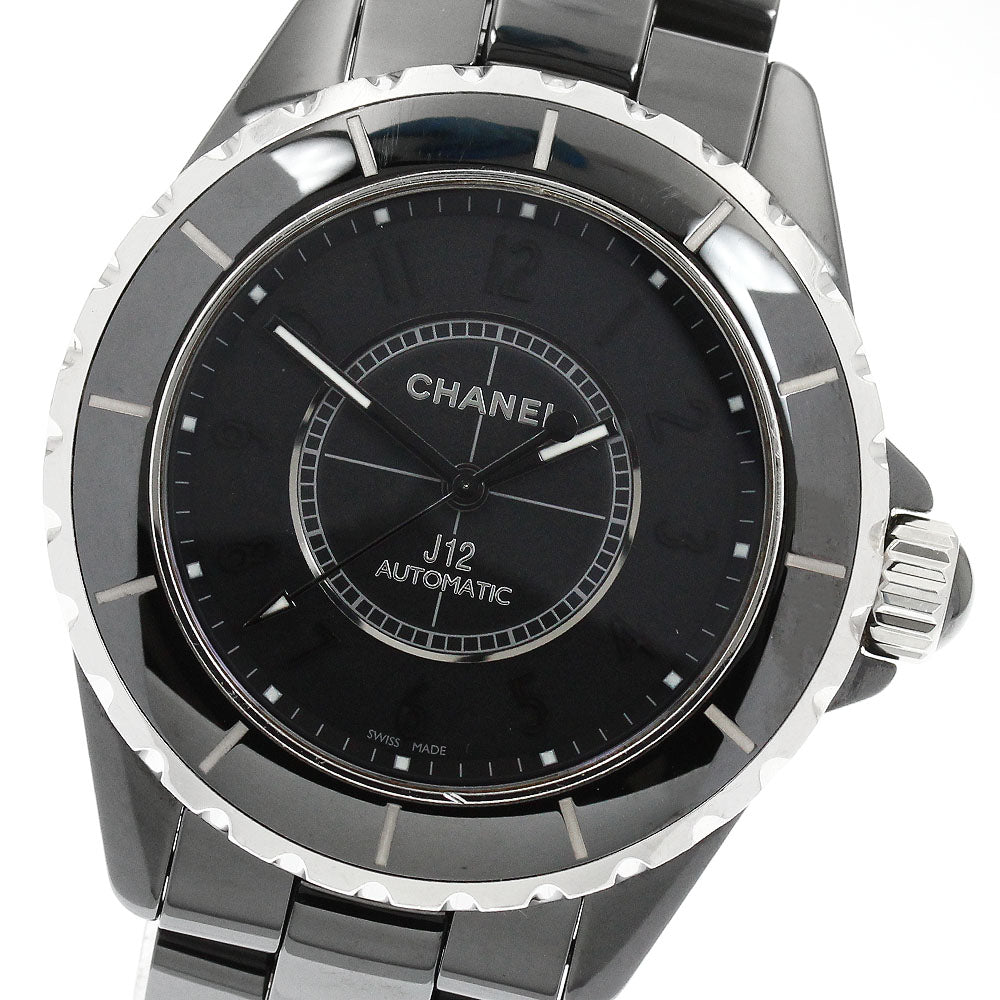 CHANEL J12 Intense Black H3829 black Dial Automatic Men's Watch_952645