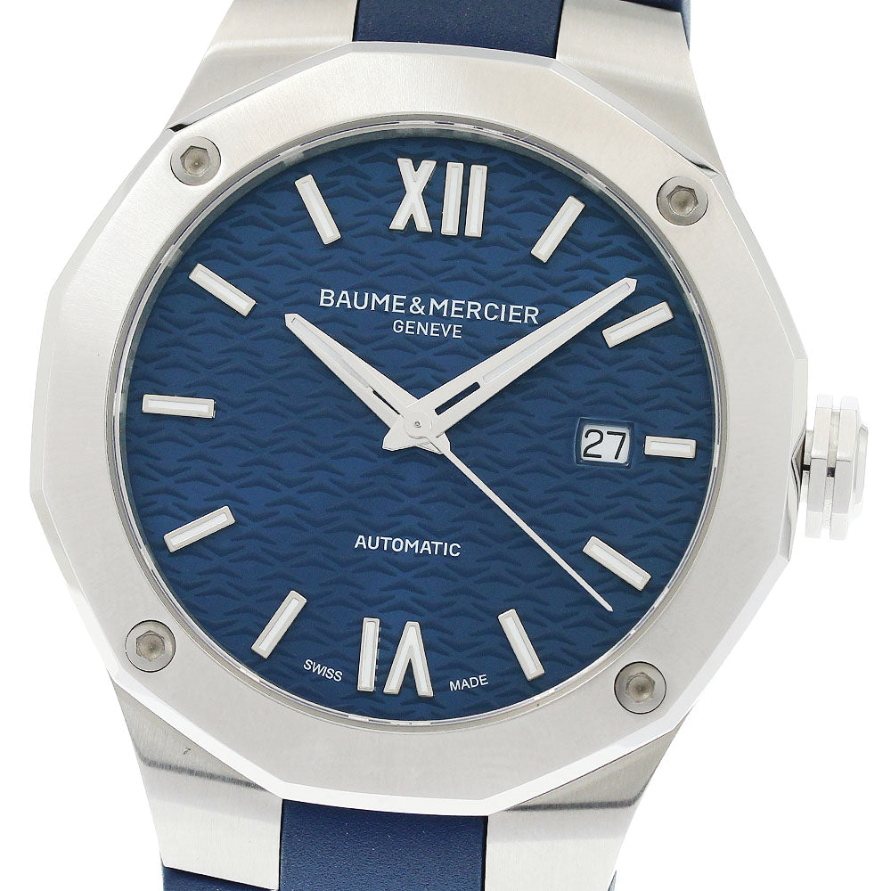 Baume & Mercier Riviera M0A10619 Date Blue Dial Automatic Men's Watch_952647