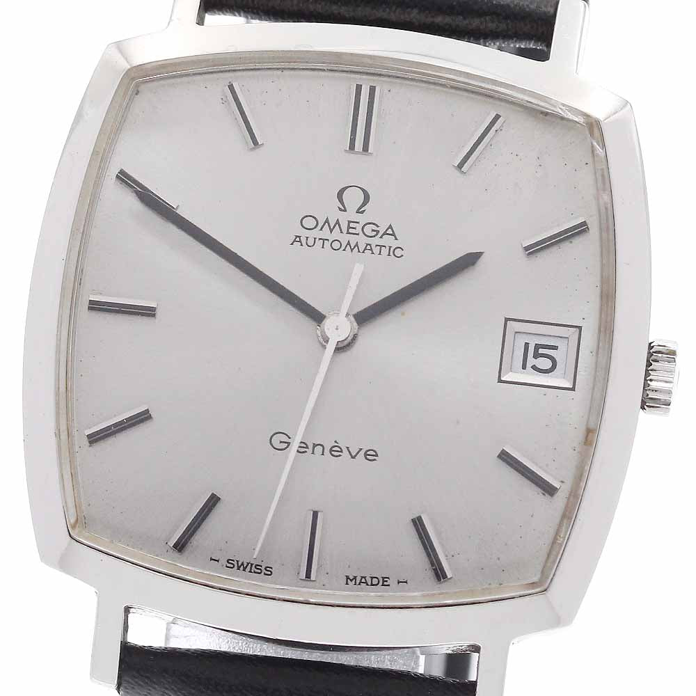 OMEGA Geneve 162.0052 Square Date cal.1012 Automatic Men's Watch_952664