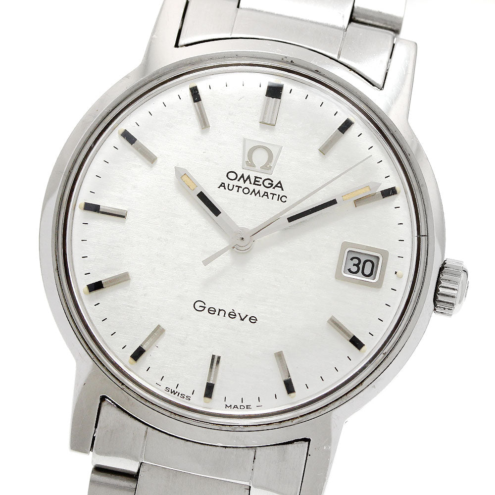 OMEGA Geneve 166.070 Date Cal.565 Silver Dial Automatic Men's Watch_952666