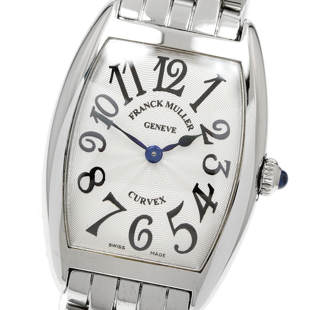 FRANCK MULLER Tono carvex 1752QZ Silver Dial Quartz Ladies Watch_952699