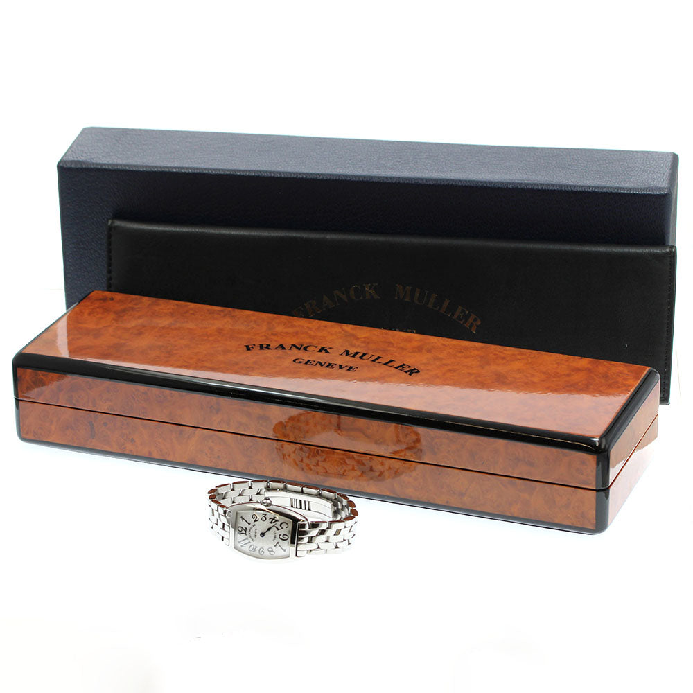 FRANCK MULLER Tono carvex 1752QZ Silver Dial Quartz Ladies Watch_952699