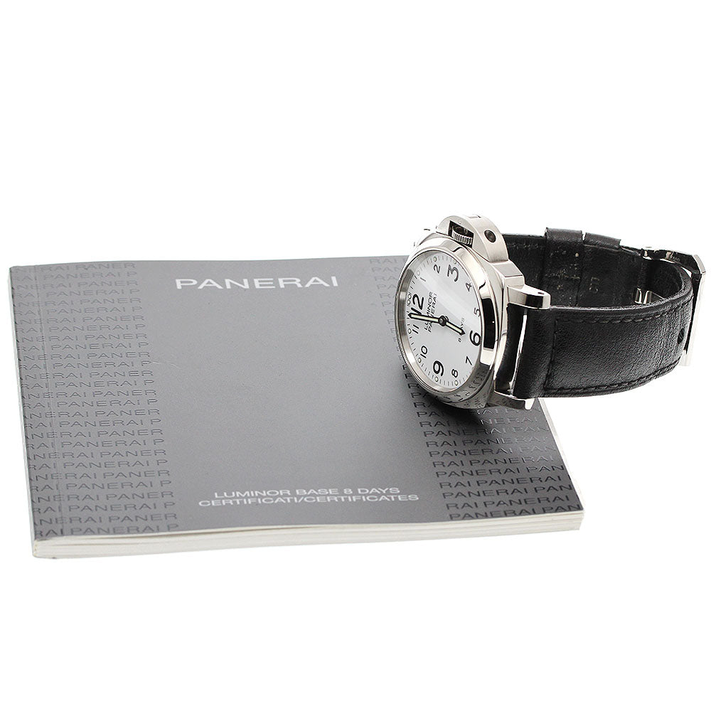 PANERAI Luminor Base 8 Days Acciaio PAM00561 Hand Winding Men's Watch_952715