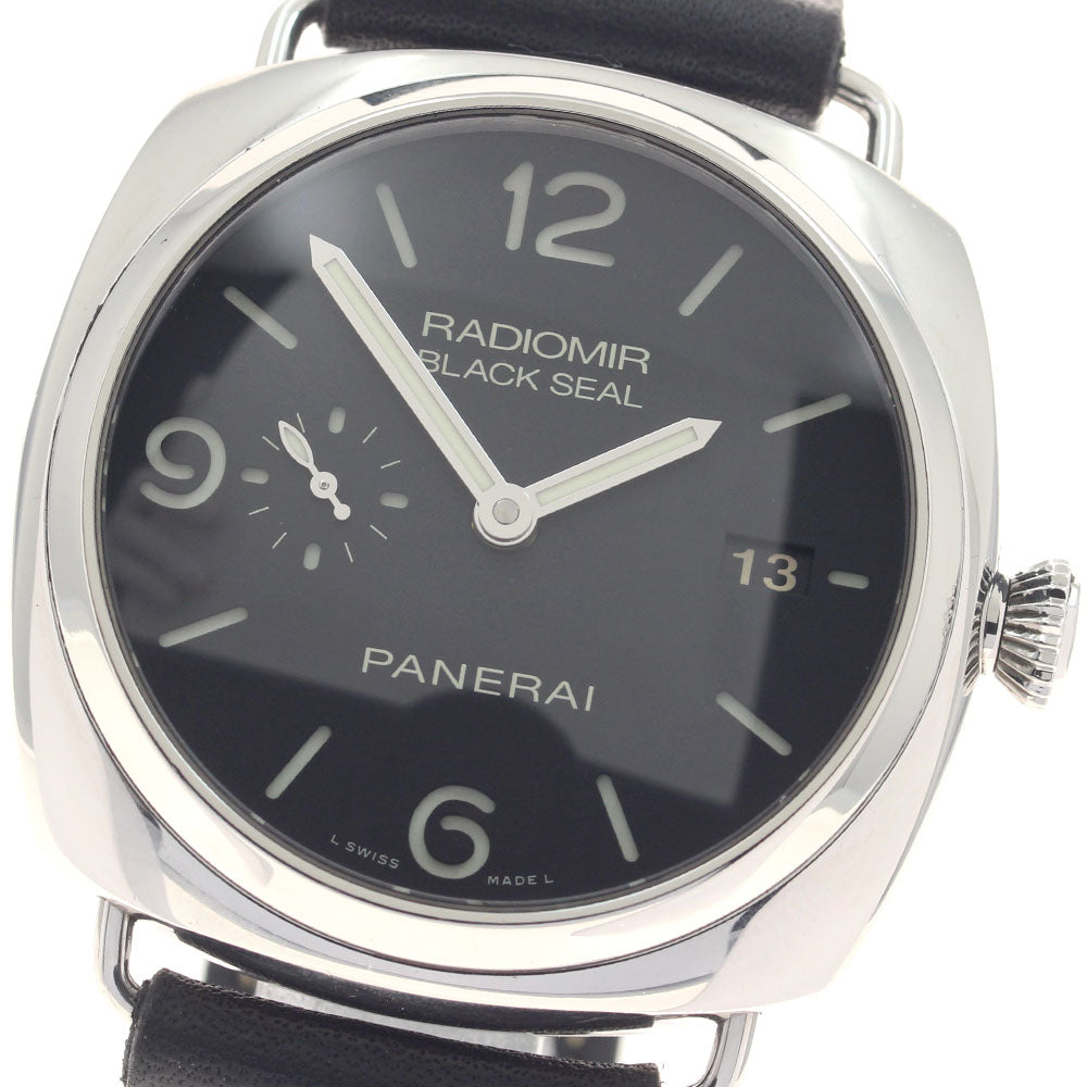 PANERAI Radiomir Black Seal PAM00388 Date Small Second Automatic Men's _952739