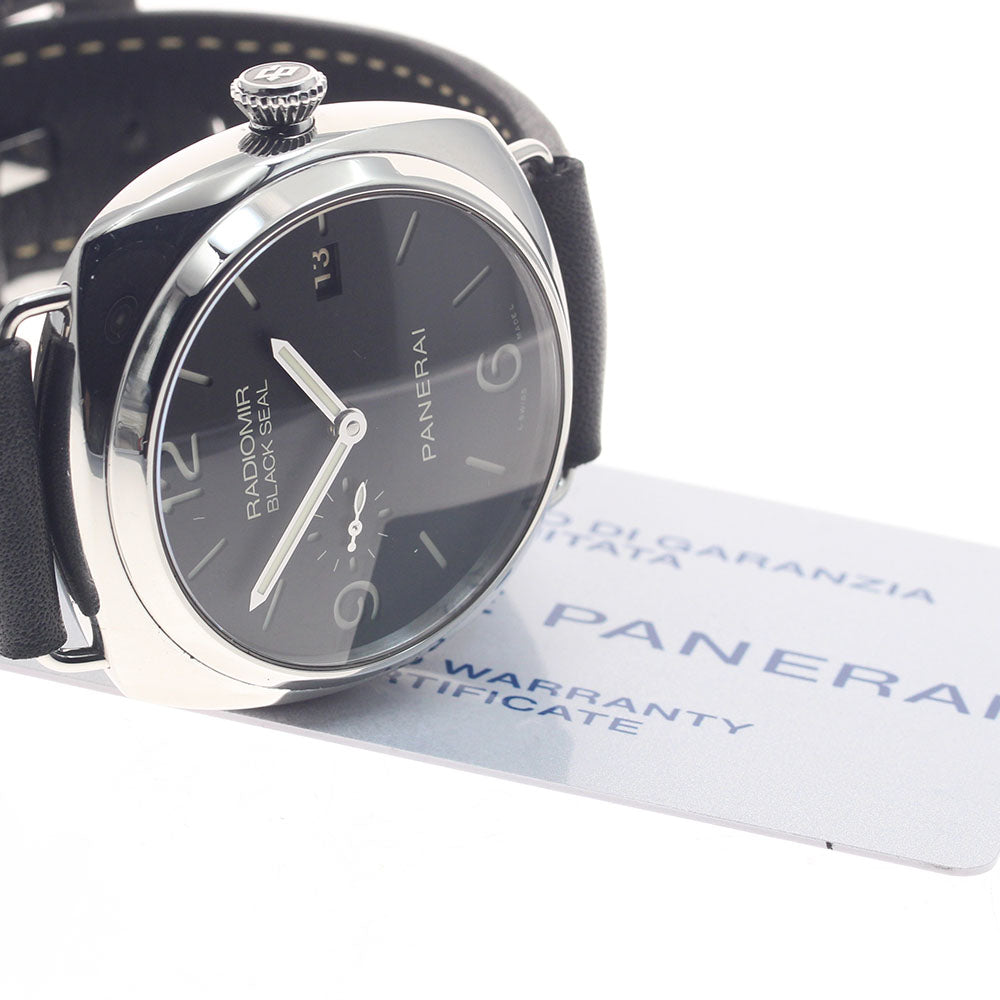 PANERAI Radiomir Black Seal PAM00388 Date Small Second Automatic Men's _952739
