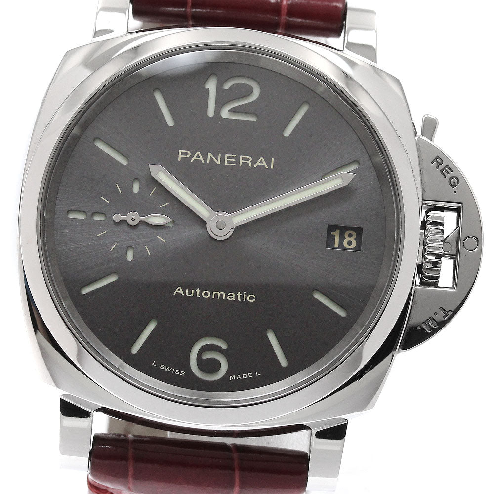 PANERAI Luminor Due PAM00755 3 Days Acciao gray Dial Automatic Boy's Watch_952746