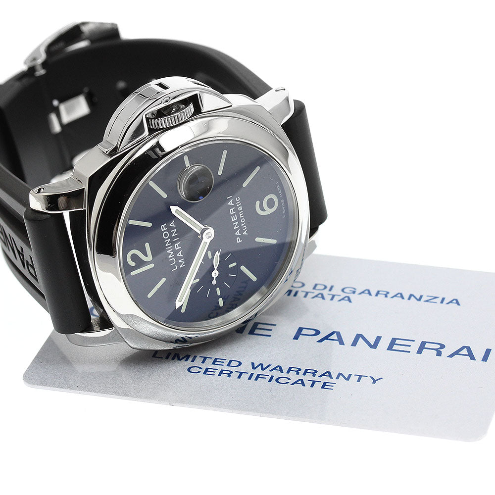 PANERAI Luminor Marina PAM00104 Small Second Date Automatic Men's Watch_952770