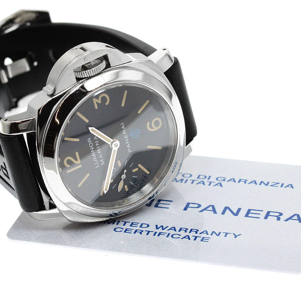 PANERAI Luminor Marina Logo Acciaio PAM00631 Hand Winding Men's Watch_952772