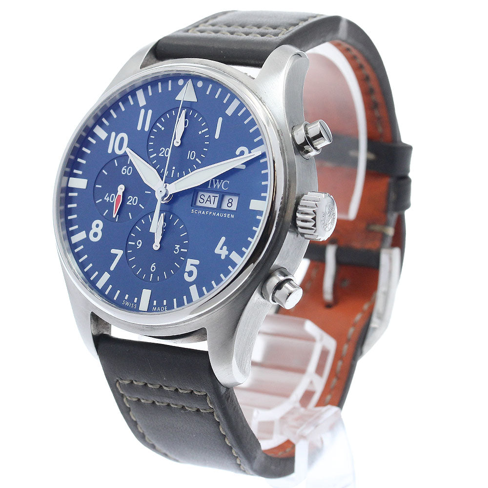 IWC SCHAFFHAUSEN Pilot's Watch Petite Prince IW377714 Automatic Men's_952778
