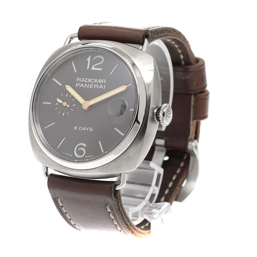 PANERAI Radiomir 8 Days Titanio PAM00346 Hand Winding Men's Watch_952785