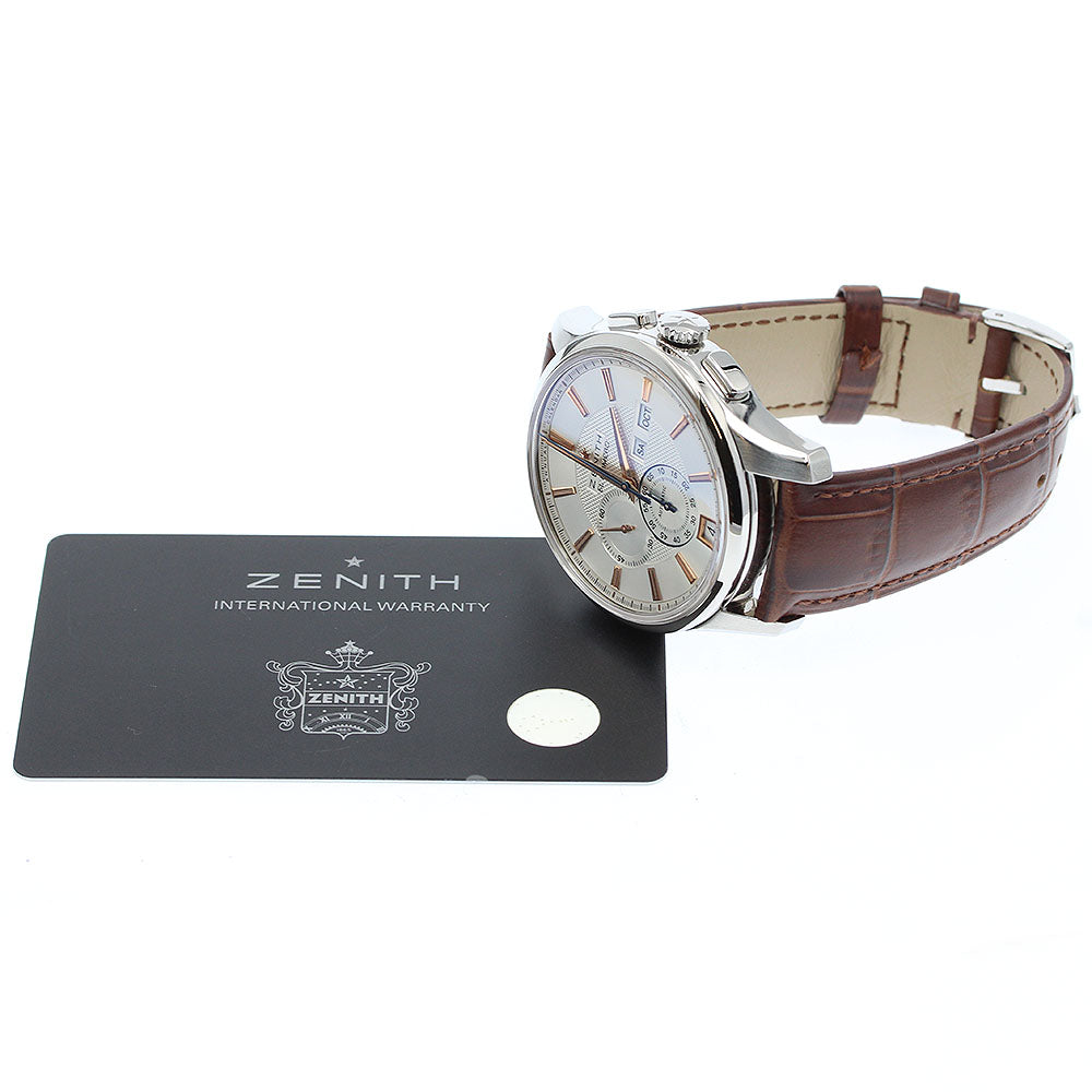 ZENITH Captain El Primero Windsor 03.2070.4054/02.C711 Annual calendar Silver Dial Automatic Men's Watch_952786