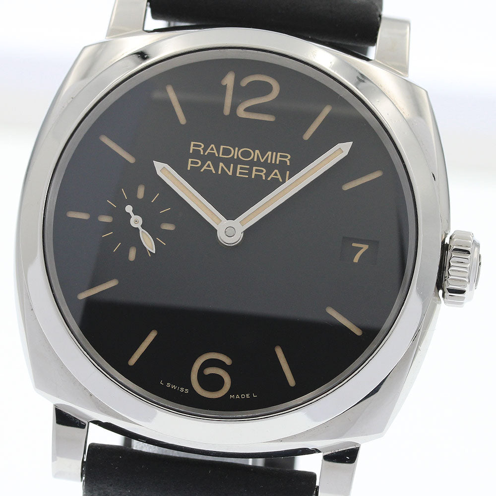 PANERAI Radiomir 1940 3 Days PAM00514 black Dial Hand Winding Men's Watch_952787