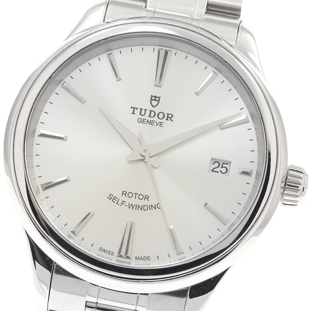 TUDOR style 12500 Date Silver Dial Automatic Men's Watch_952804