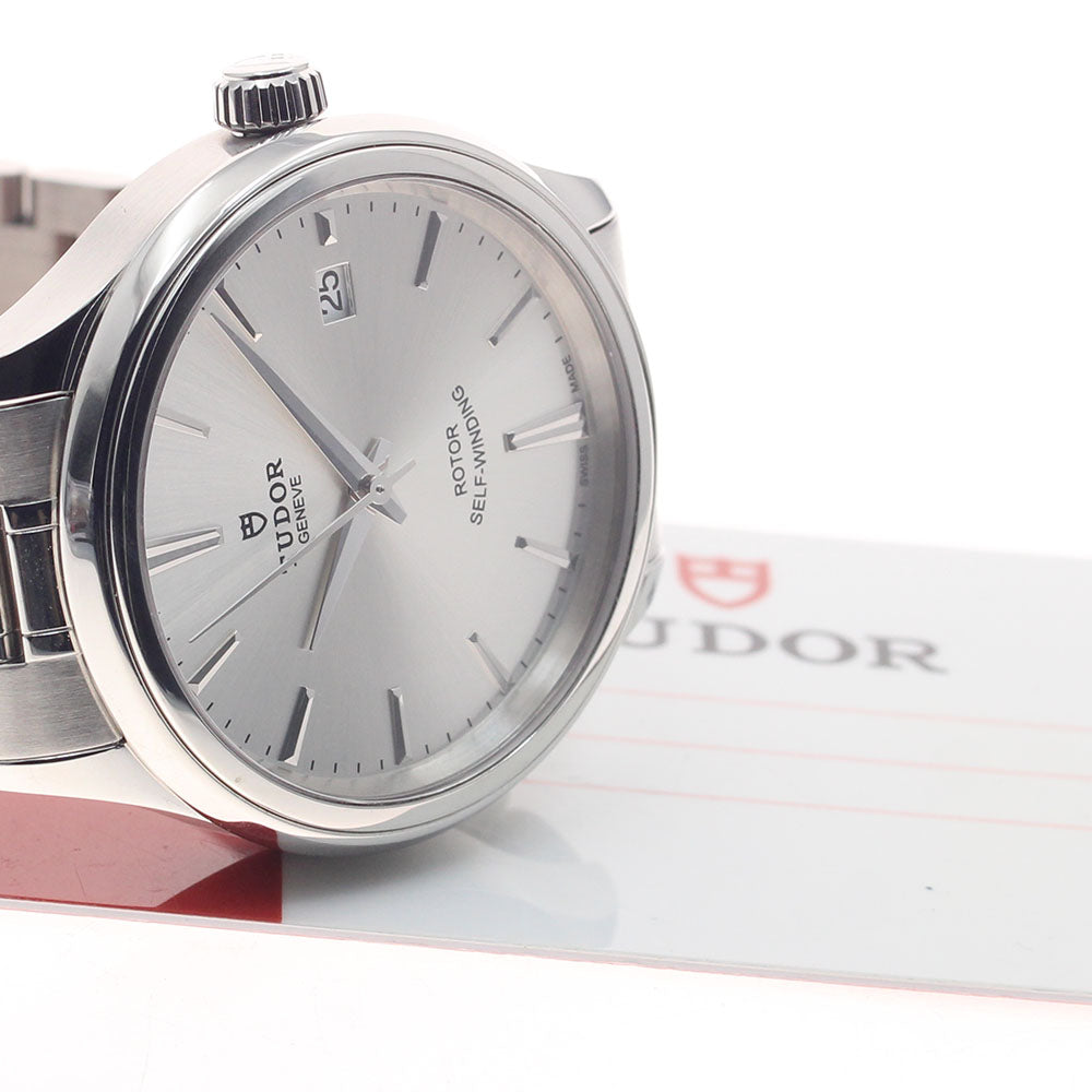 TUDOR style 12500 Date Silver Dial Automatic Men's Watch_952804
