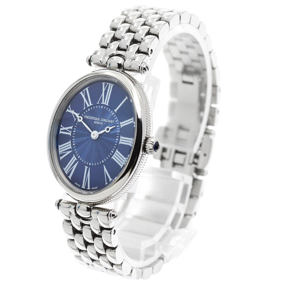 FREDERIQUE CONSTANT Art deco FC-200X2V/VD22/25/26 Blue shell Dial Quartz Ladies Watch_953347