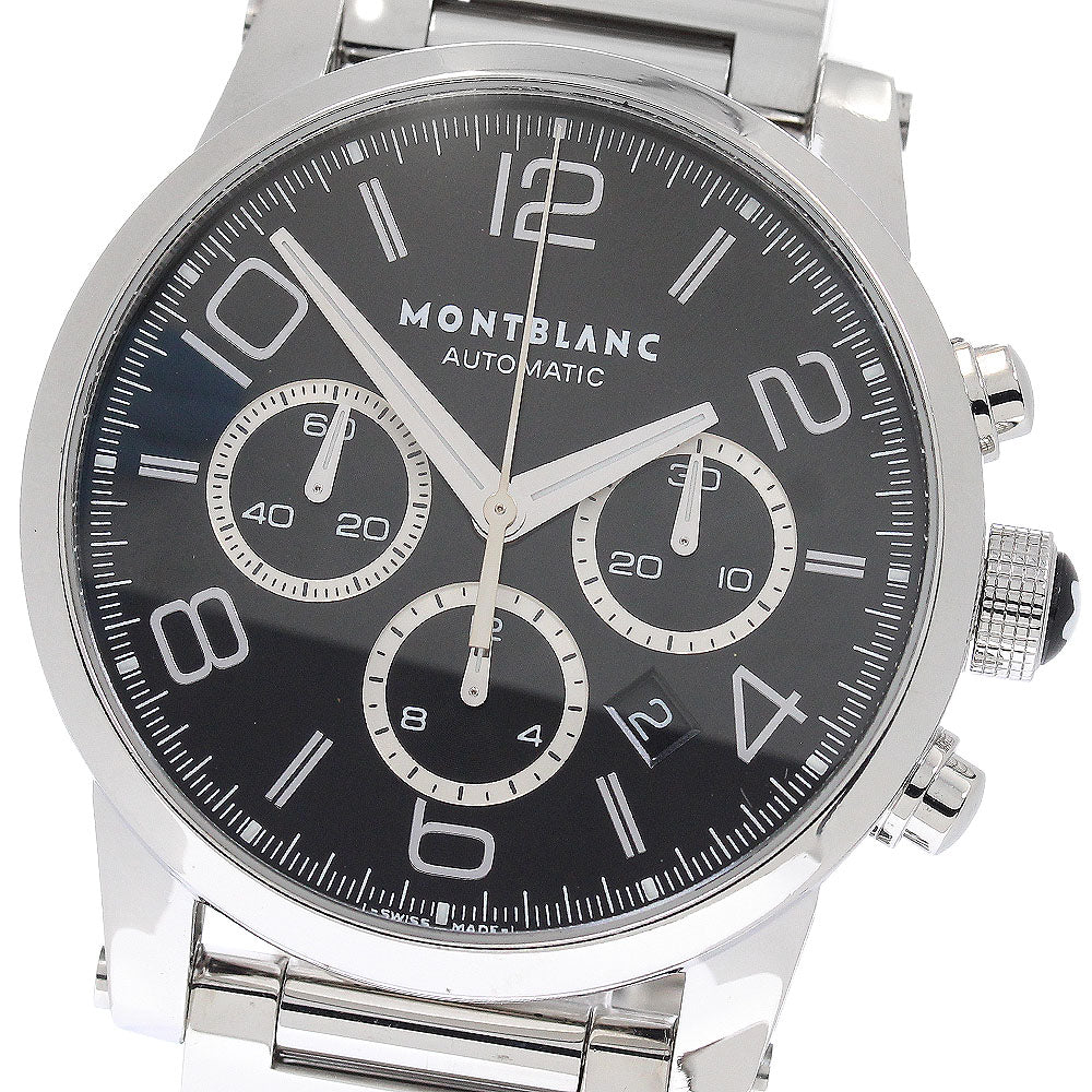 MONTBLANC Time walker 7069 Chronograph Date black Dial Automatic Men's Watch_953384