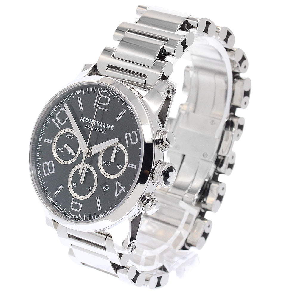 MONTBLANC Time walker 7069 Chronograph Date black Dial Automatic Men's Watch_953384