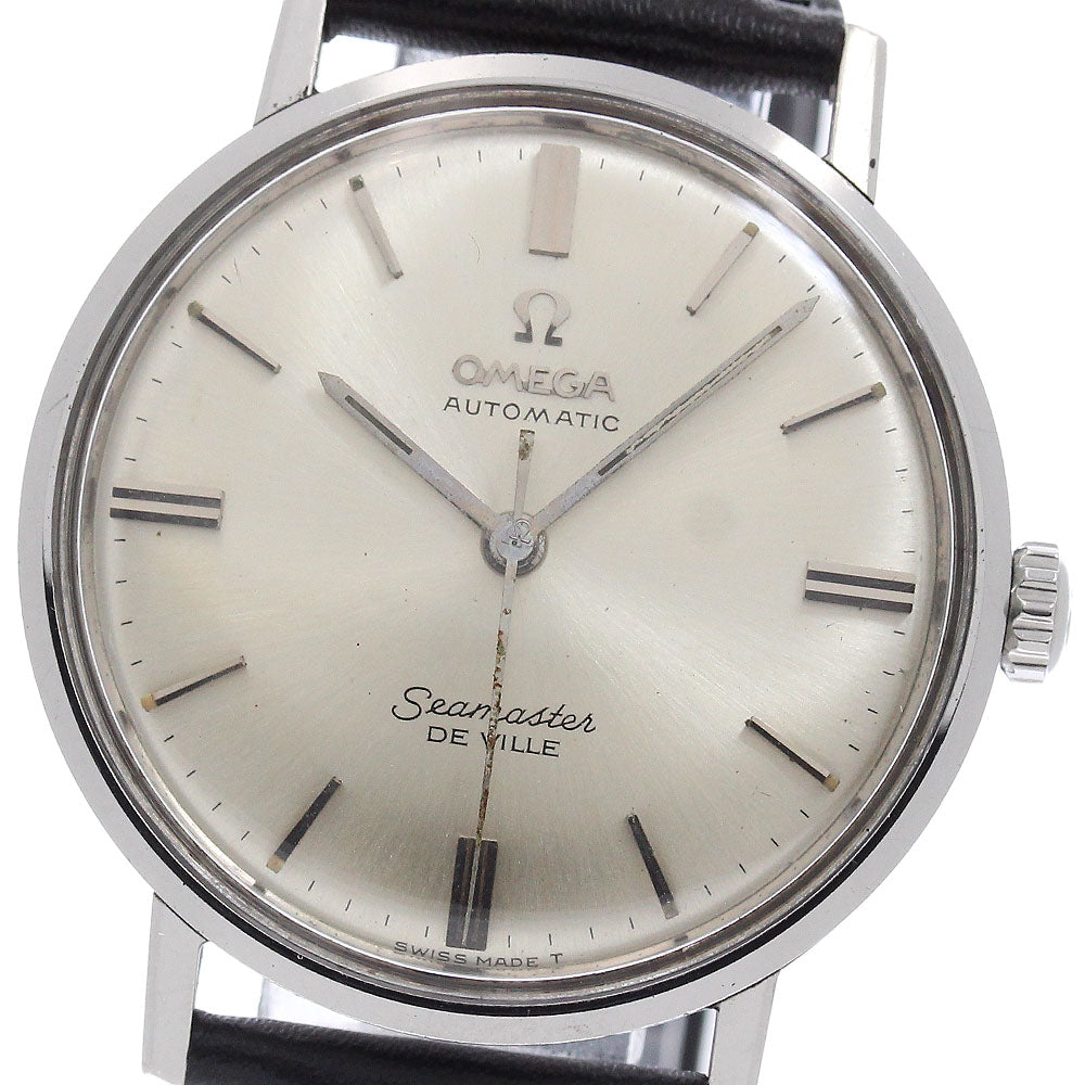 OMEGA Seamaster De Ville vintage Silver Dial Automatic Men's Watch_953433
