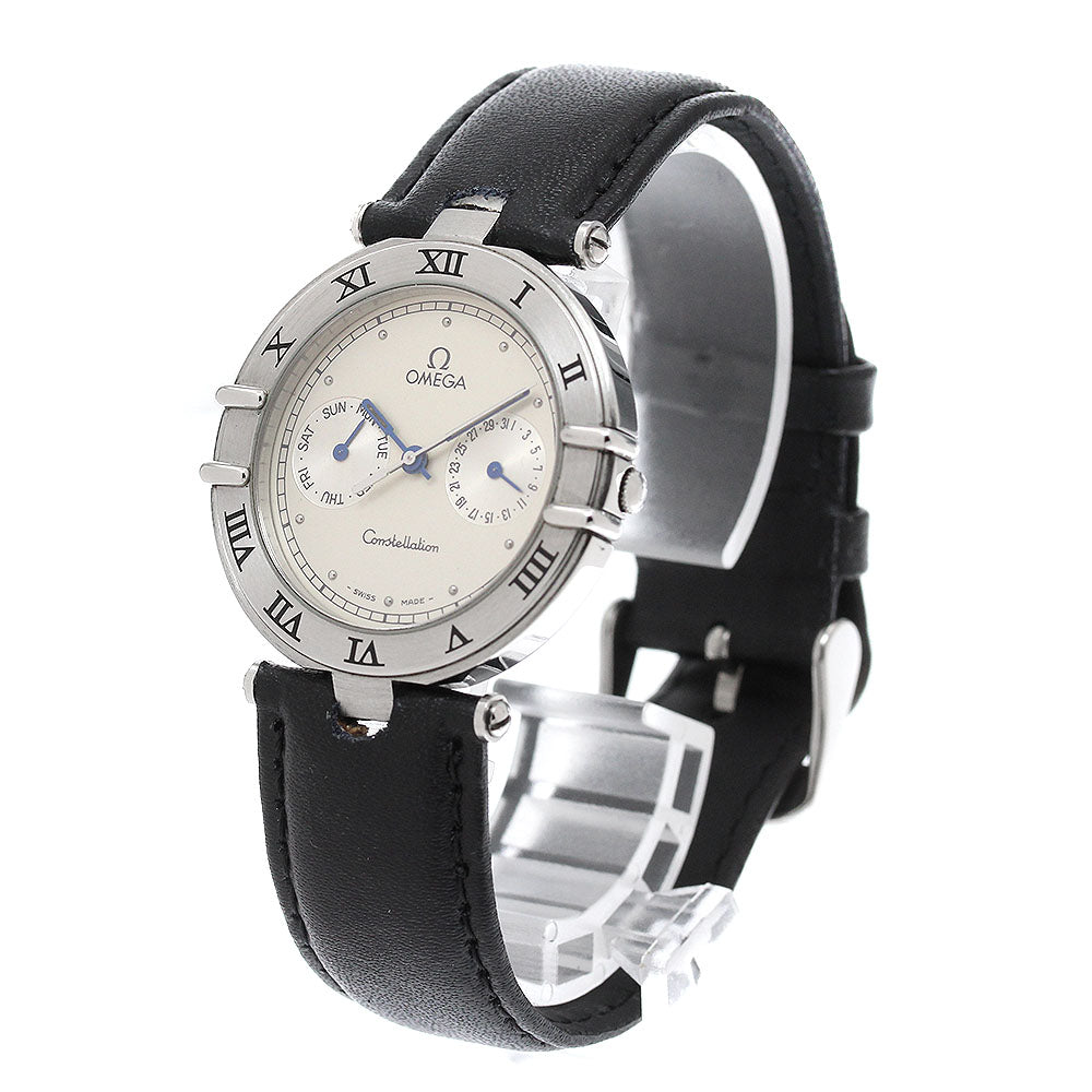 OMEGA Constellation Day date Silver Dial Quartz Men's Watch_953470