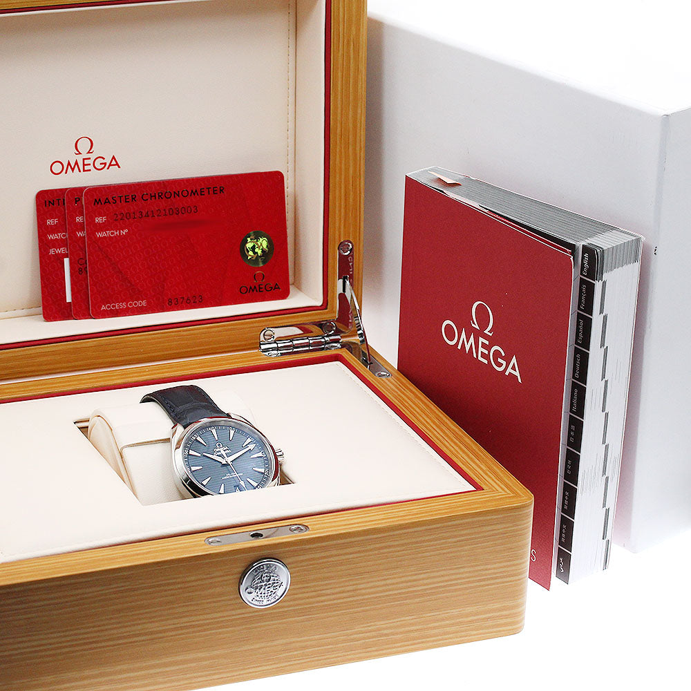 OMEGA Seamaster Aqua Terra 150m 220.13.41.21.03.003 Co-Axial Master Chronometer Navy Dial Automatic Men's Watch_953488
