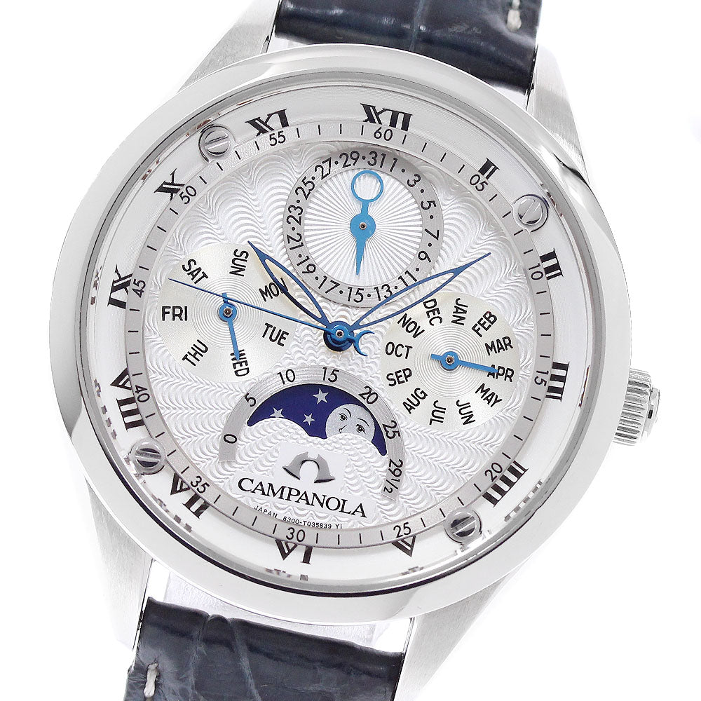 CITIZEN Campanola 6300-T023681/EC4000-03A Limited to 170 moon phases Silver Dial Quartz Ladies Watch_953503