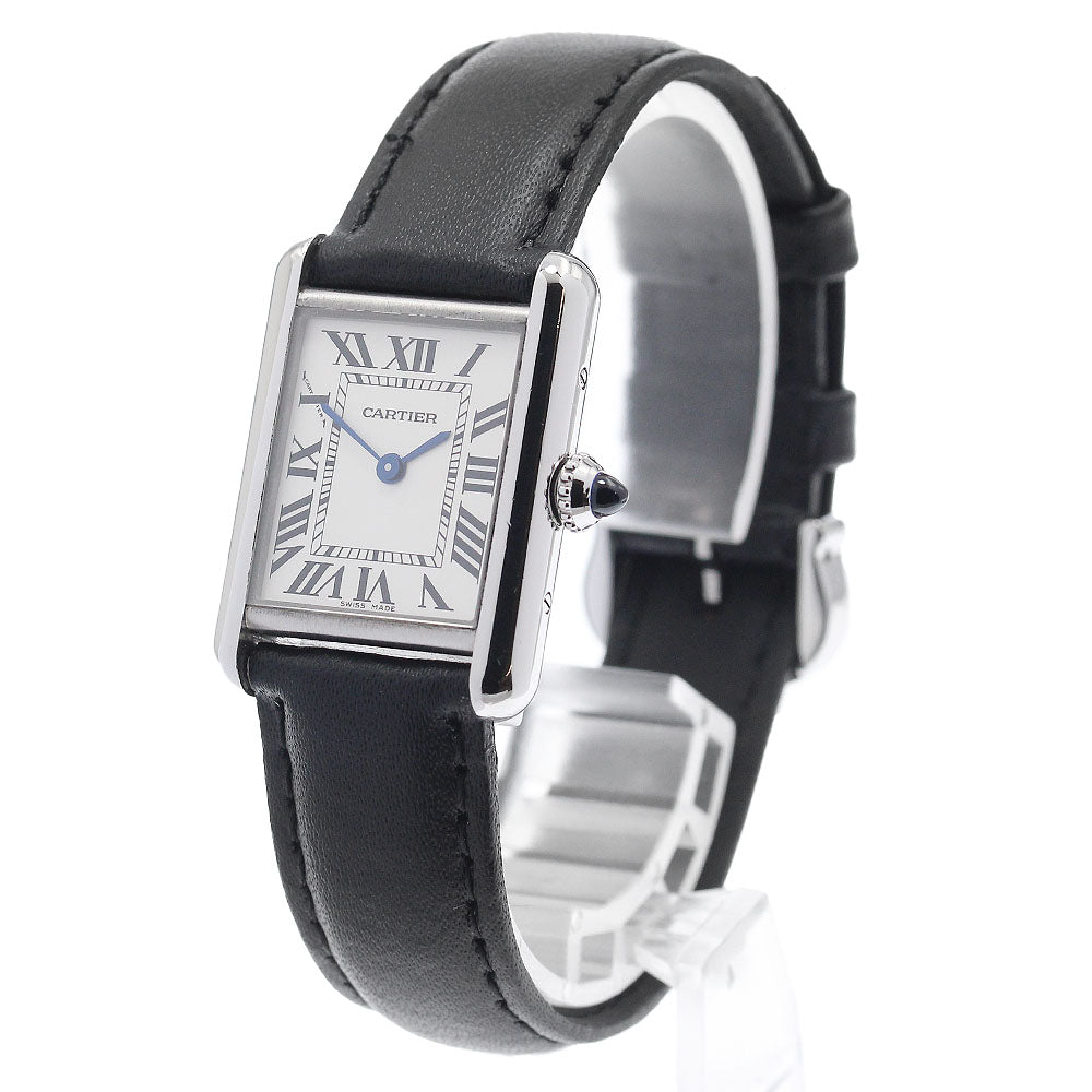 CARTIER Tank Must SM WSTA0042 Silver Dial Quartz Ladies Watch_953517