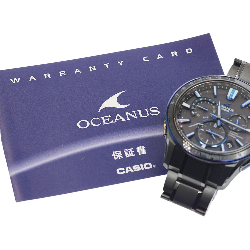 CASIO Oceanus OCW-G1200B-1AJF GPS Solar Powered Radio Men's Watch_953519