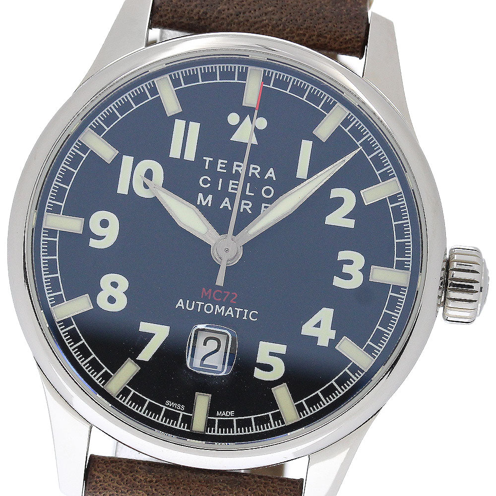 TERRA CIELO MARE Aviatore Mark II MC-72 Date black Dial Automatic Men's_953522