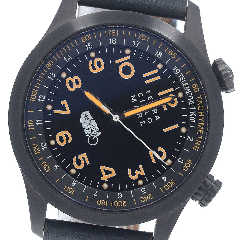 TERRA CIELO MARE Smokey Joe ST316L black Dial Automatic Men's Watch_953524