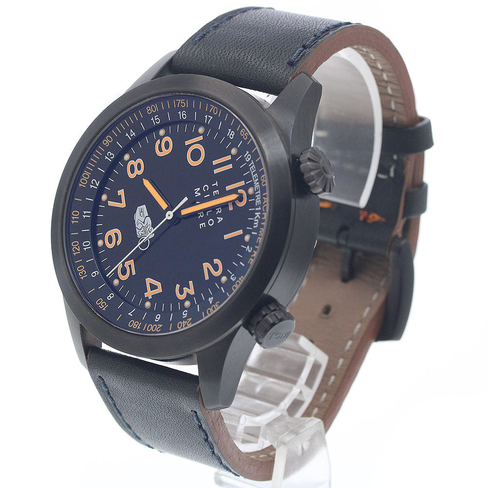 TERRA CIELO MARE Smokey Joe ST316L black Dial Automatic Men's Watch_953524