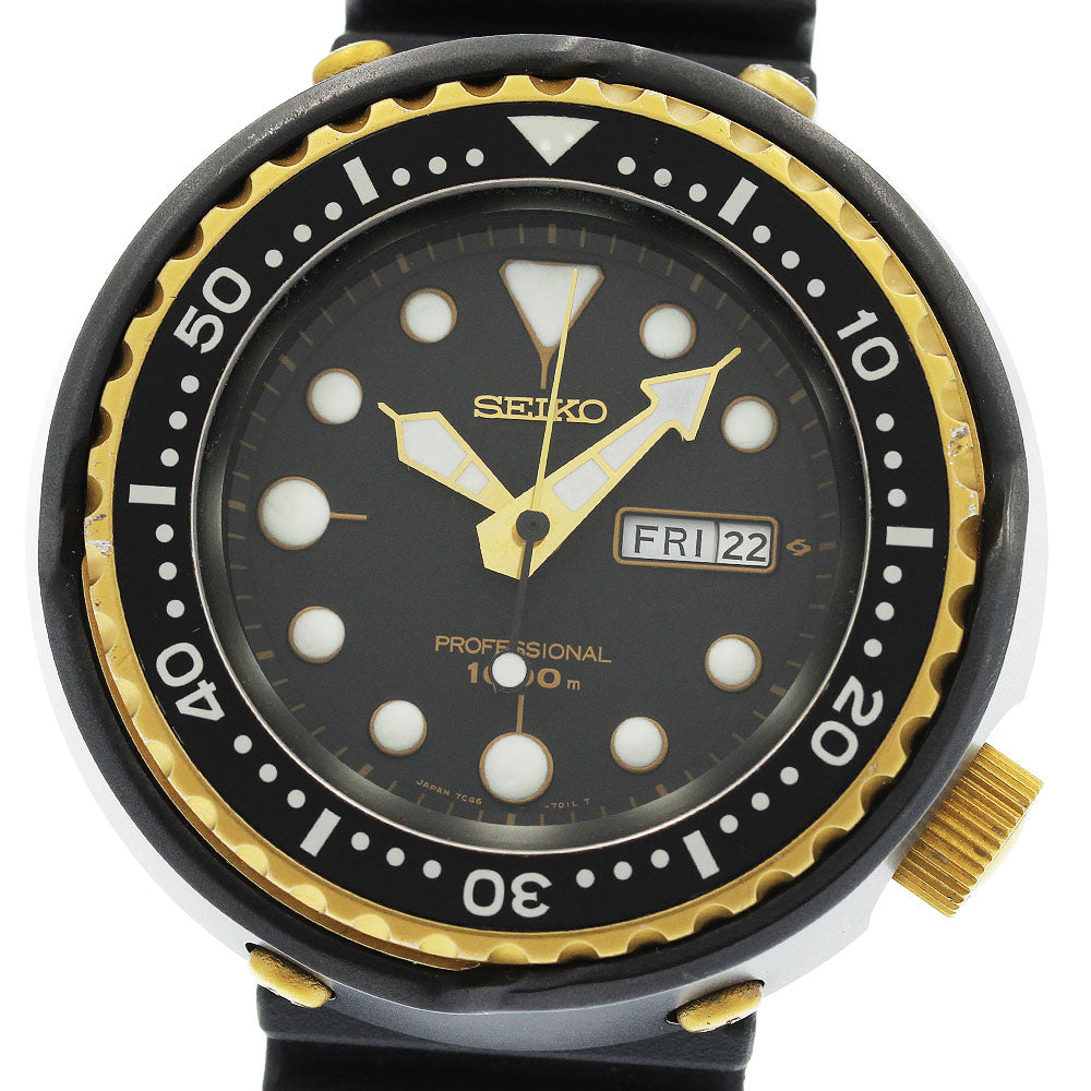SEIKO Professional diver SSBS018/7C46-7009 Day date Quartz Men's_953595
