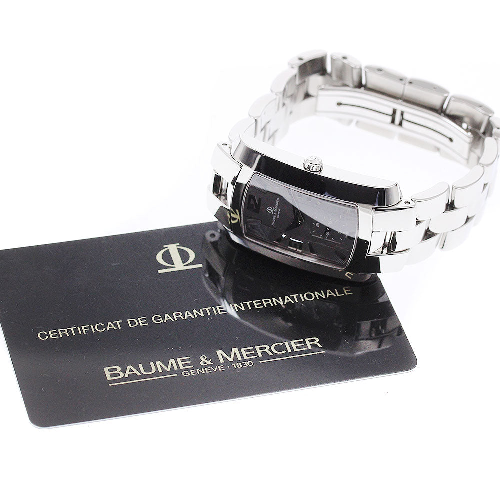Baume & Mercier Hampton 65310 Small seconds gray Dial Quartz Boy's Watch_953597