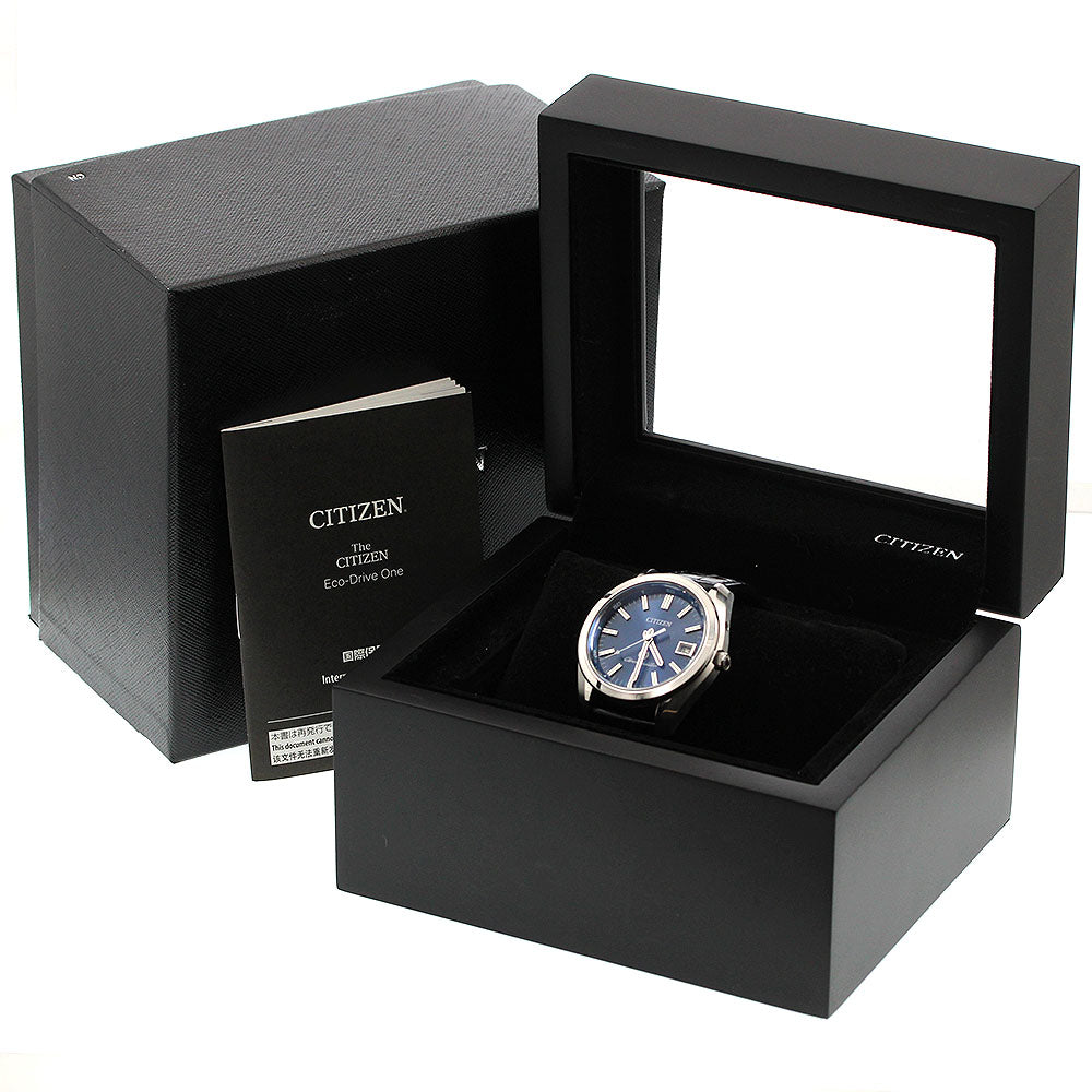 CITIZEN The Citizen Eco Drive Blue Eagle AQ4050-02L/A060T-025846 Date Navy Dial Solar Powered Men's Watch_953602