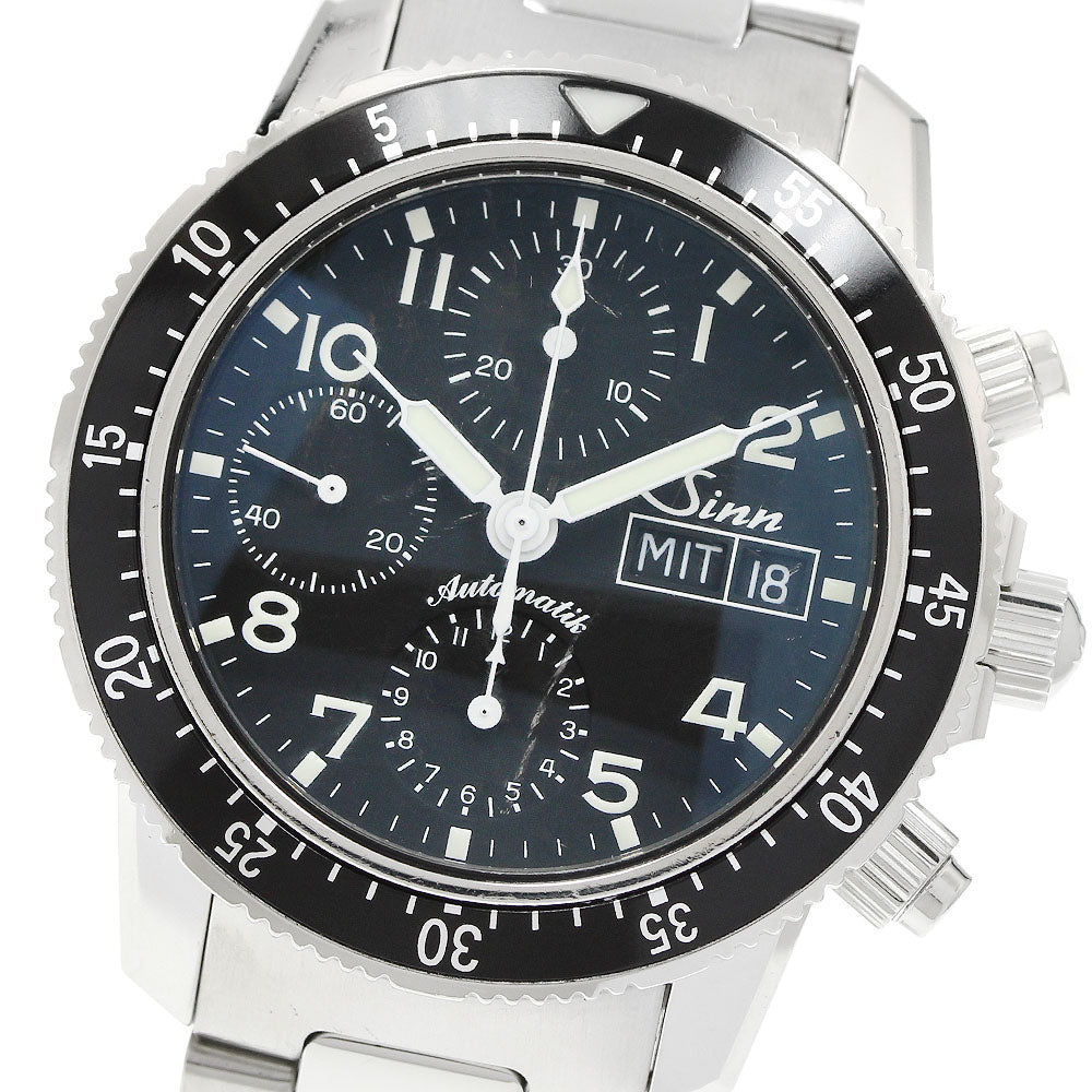 Sinn 103.B.SA.AUTO Chronograph day date black Dial Automatic Men's Watch_953617