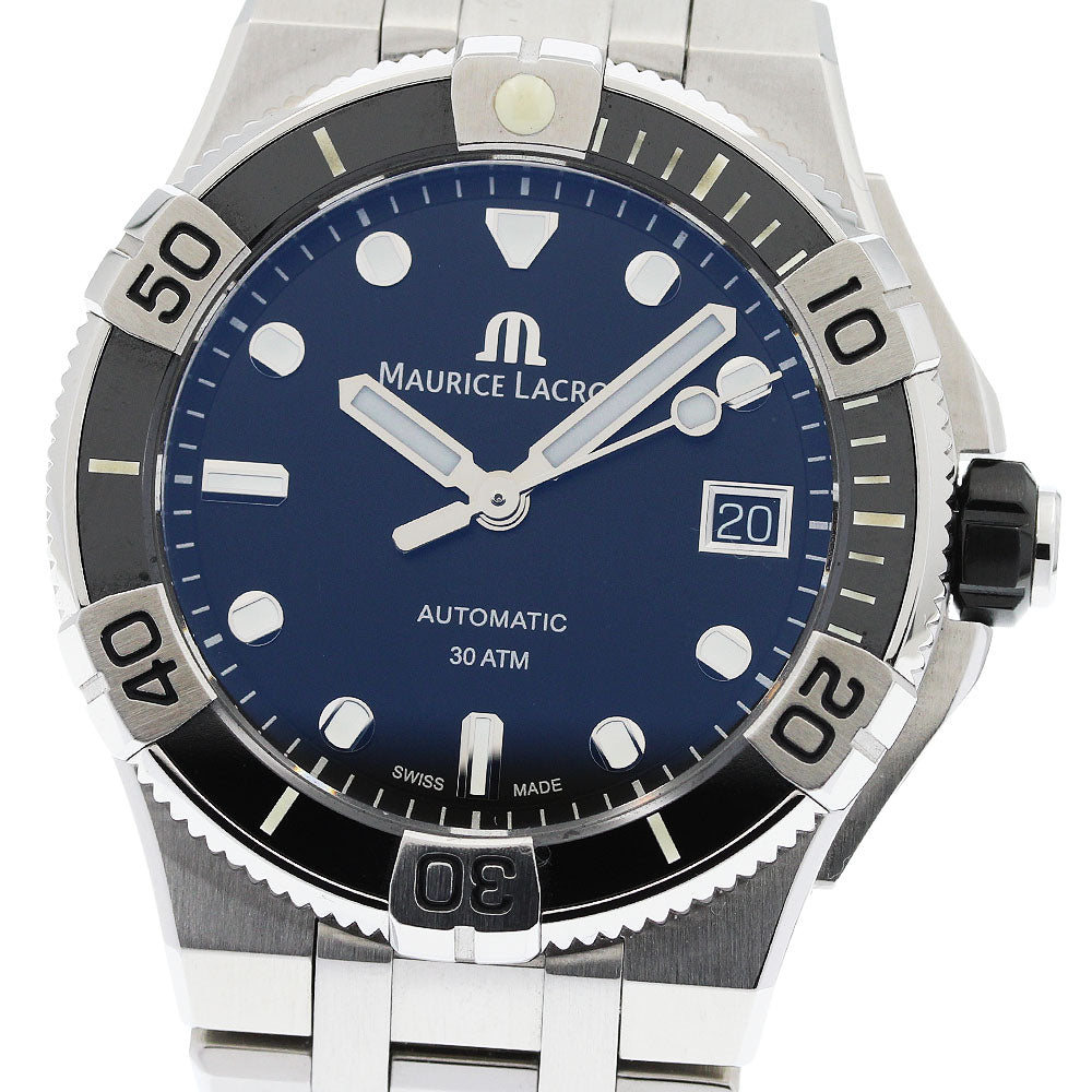 MAURICE LACROIX icon AI6007-SSL2F-330A Date Black Dial Automatic Men's_953618