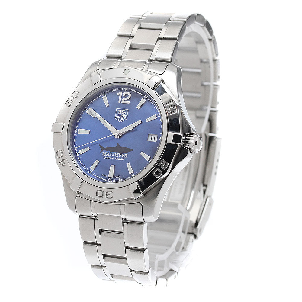 TAG HEUER Aqua Racer Maldives Limited WAF211M Date Blue shell Dial Automatic Men's Watch_953620